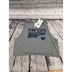 Penn‎ State Nittany Lions ZOOZATZ Women's Cropped Tank Top, Size Small
